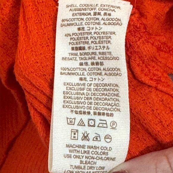 Free People Parisian Nights Red Lace Bell Sleeve Boho Top M NWT Romantic Western - Picture 5 of 9